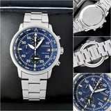 Citizen Eco-Drive Blue Dial Chronograph