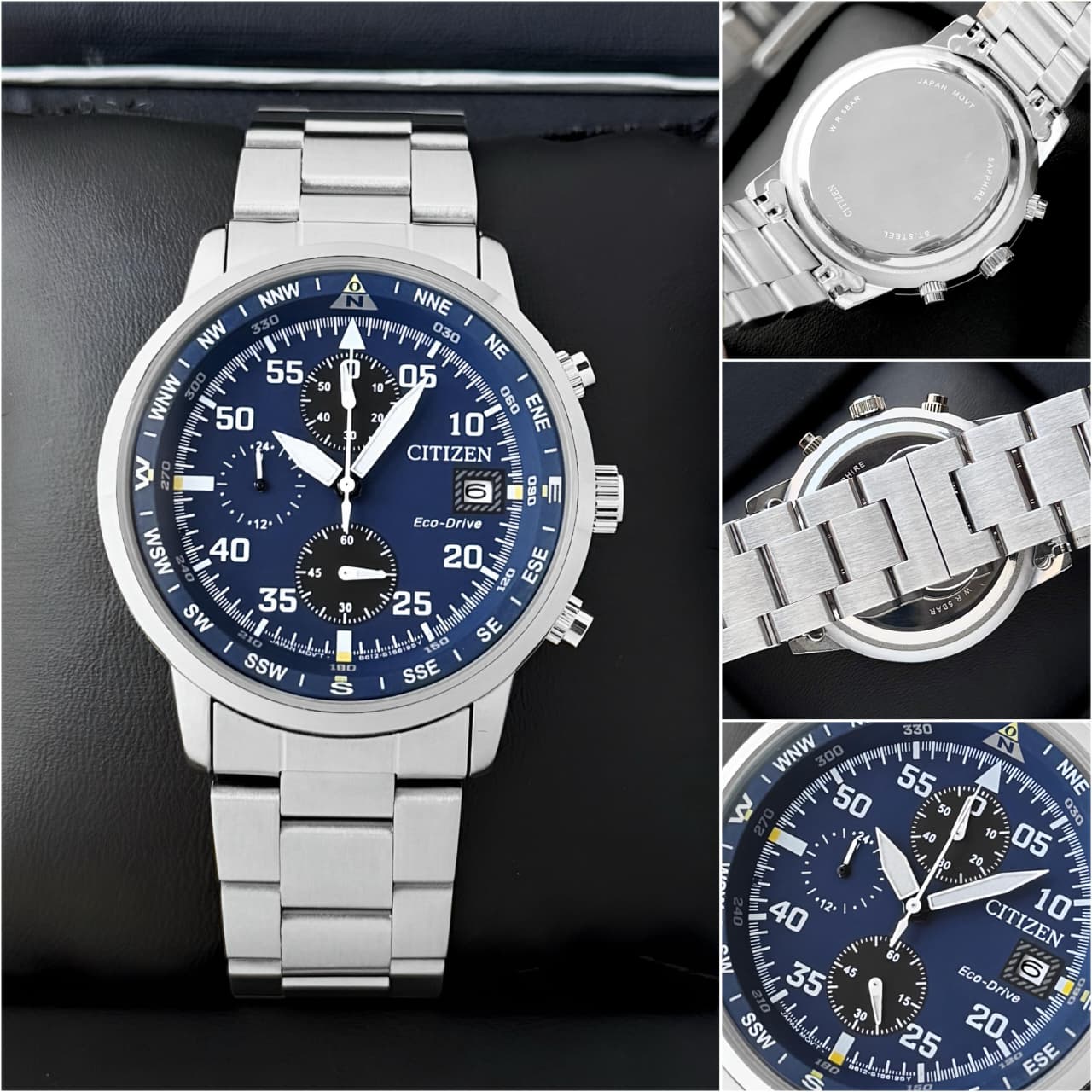 Citizen Eco-Drive Blue Dial Chronograph