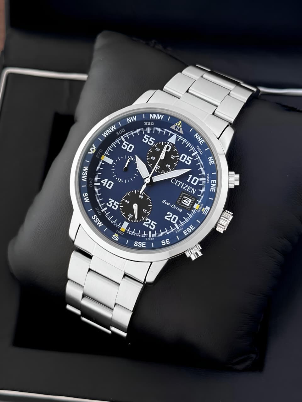 Citizen Eco-Drive Blue Dial Chronograph