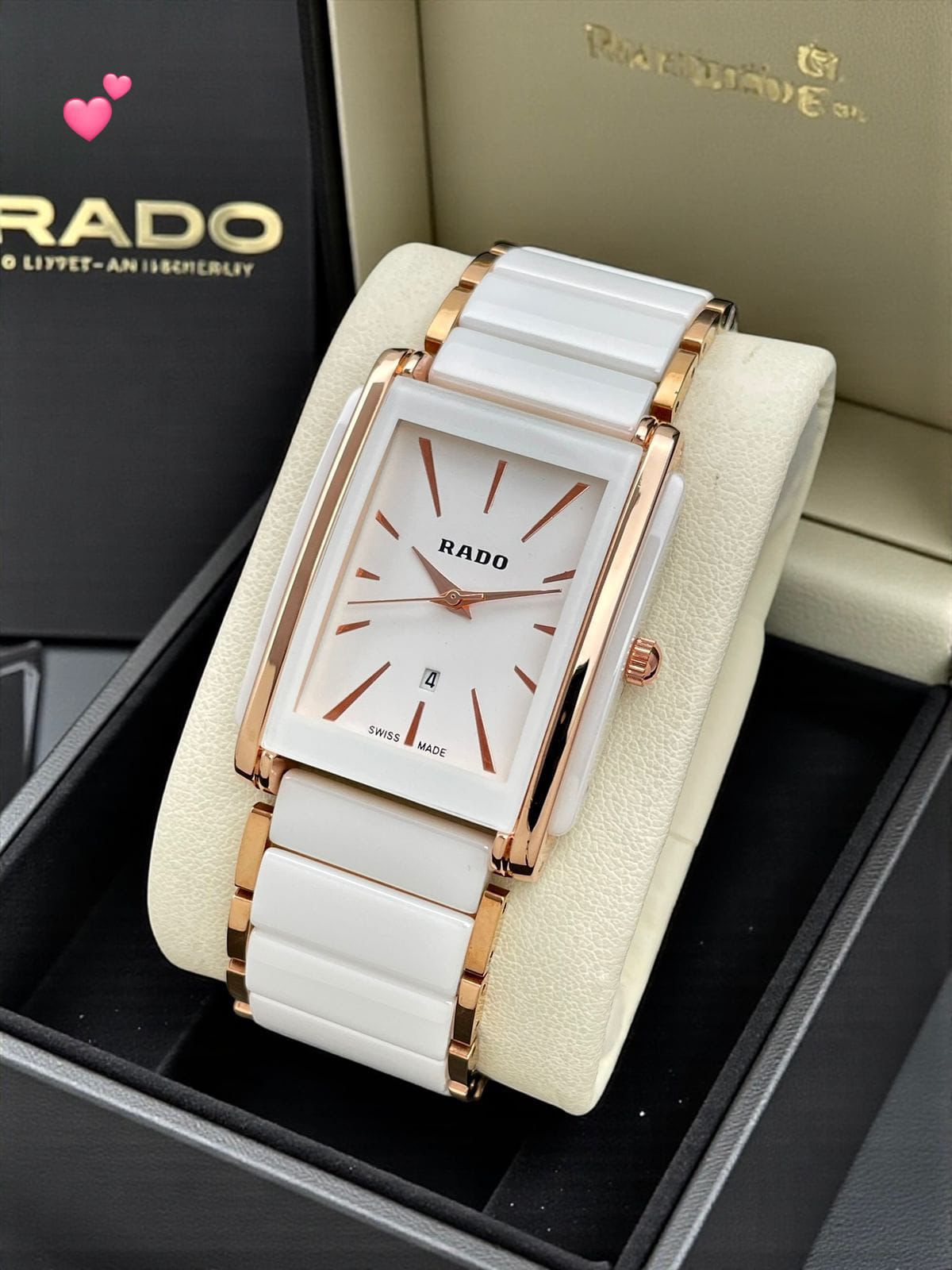 Rado Integral White Diamond Quartz