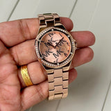 Michael Kors MK7405 Rose Gold Monogram
