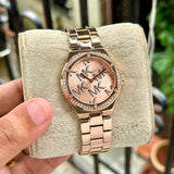 Michael Kors MK7405 Rose Gold Monogram
