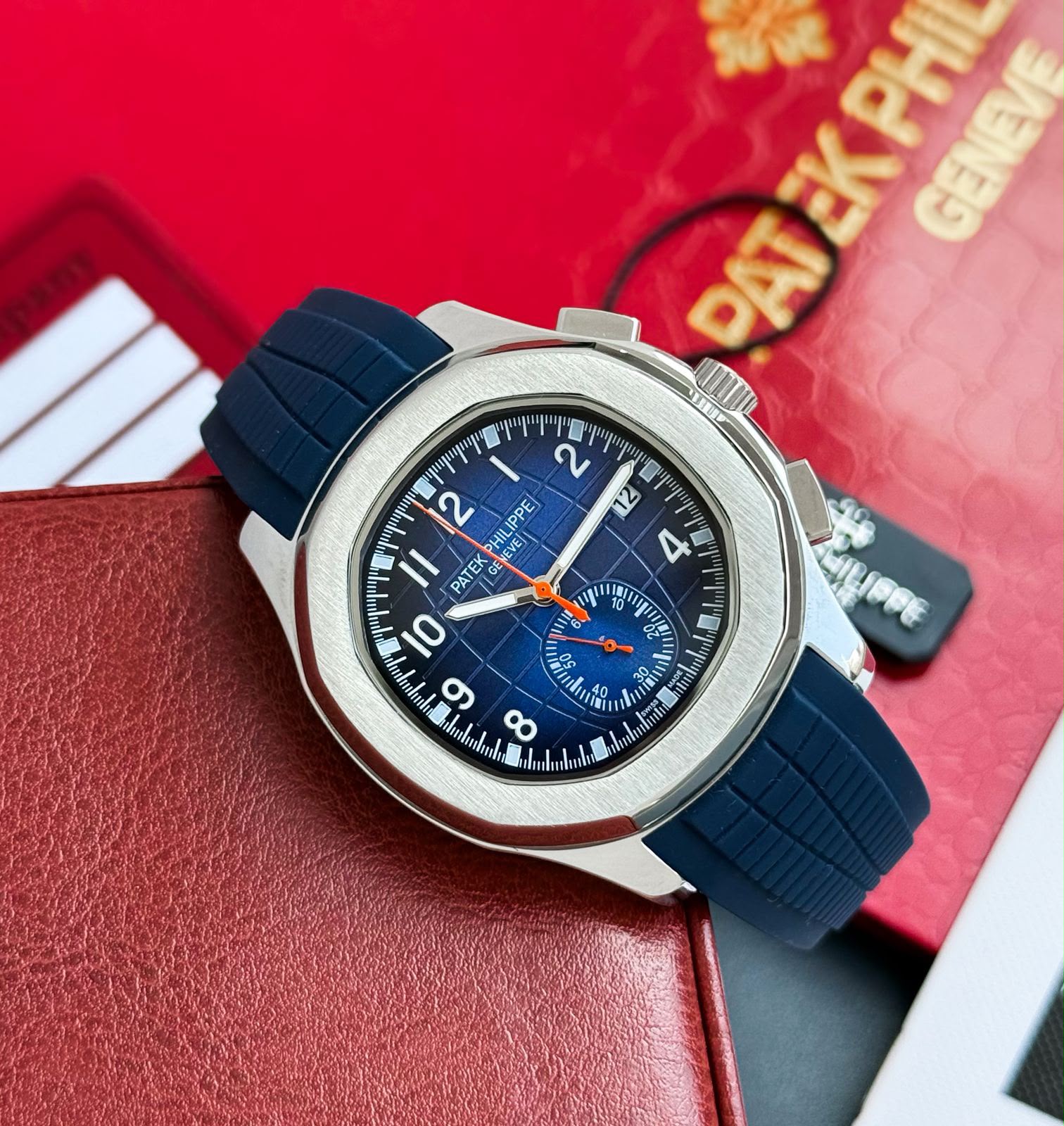 Patek Philippe Genève Open Back Automatic Blue
