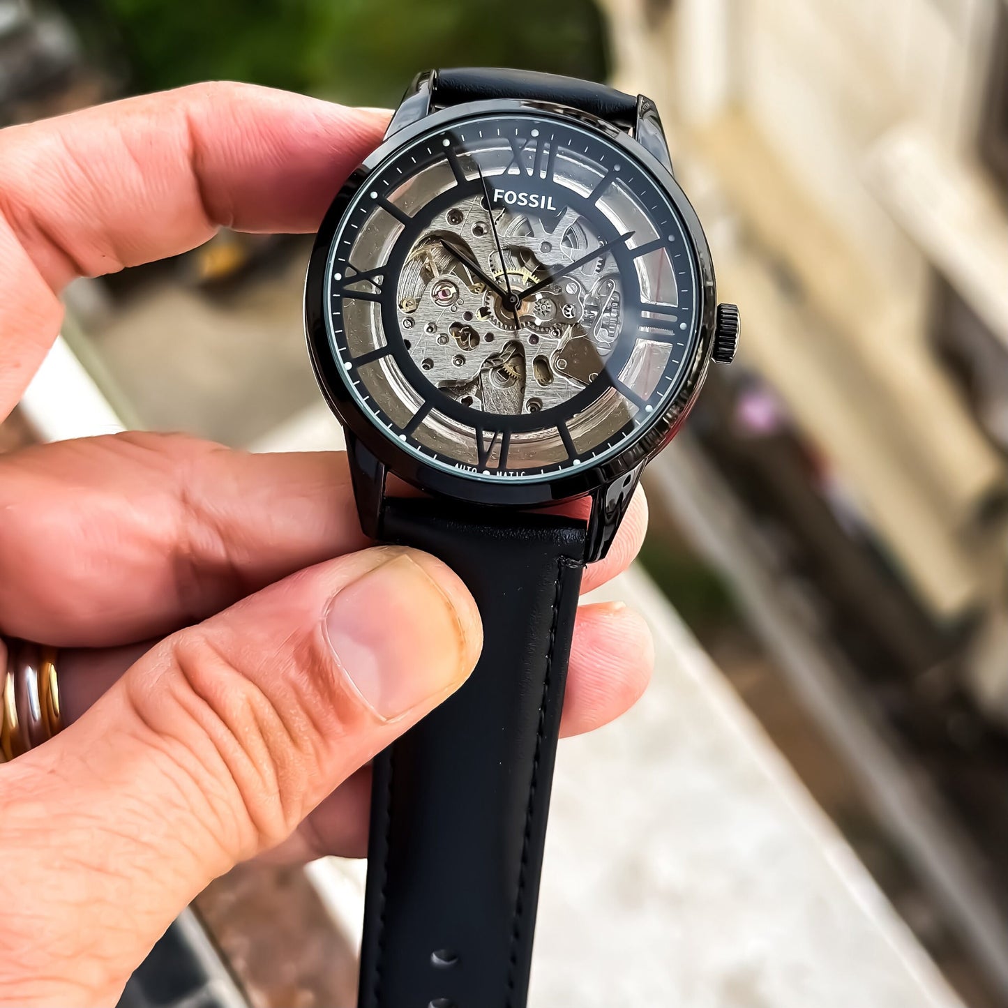 Fossil Townsman Automatic Black Dial