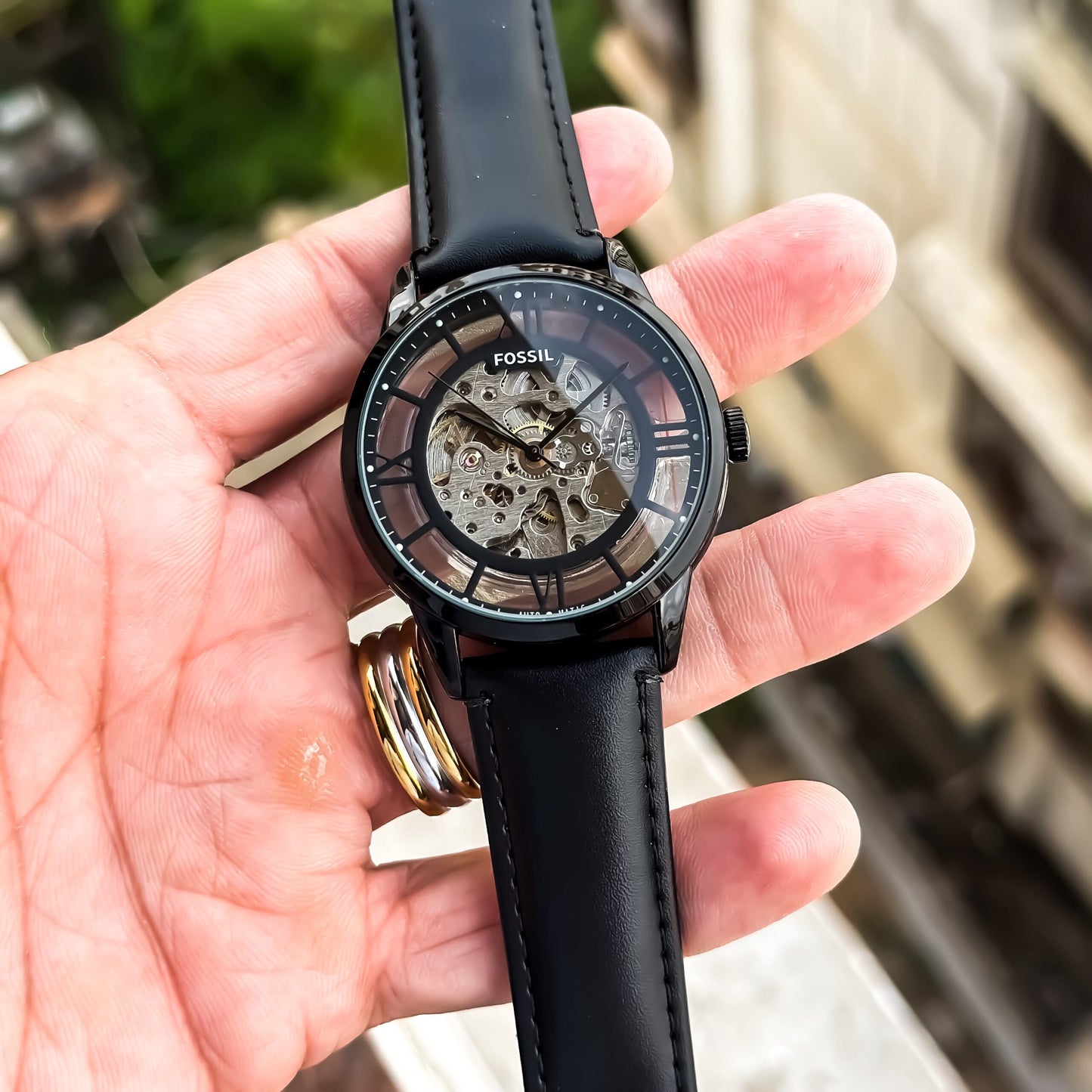 Fossil Townsman Automatic Black Dial