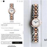 Longines PrimaLuna Silver Rose Gold
