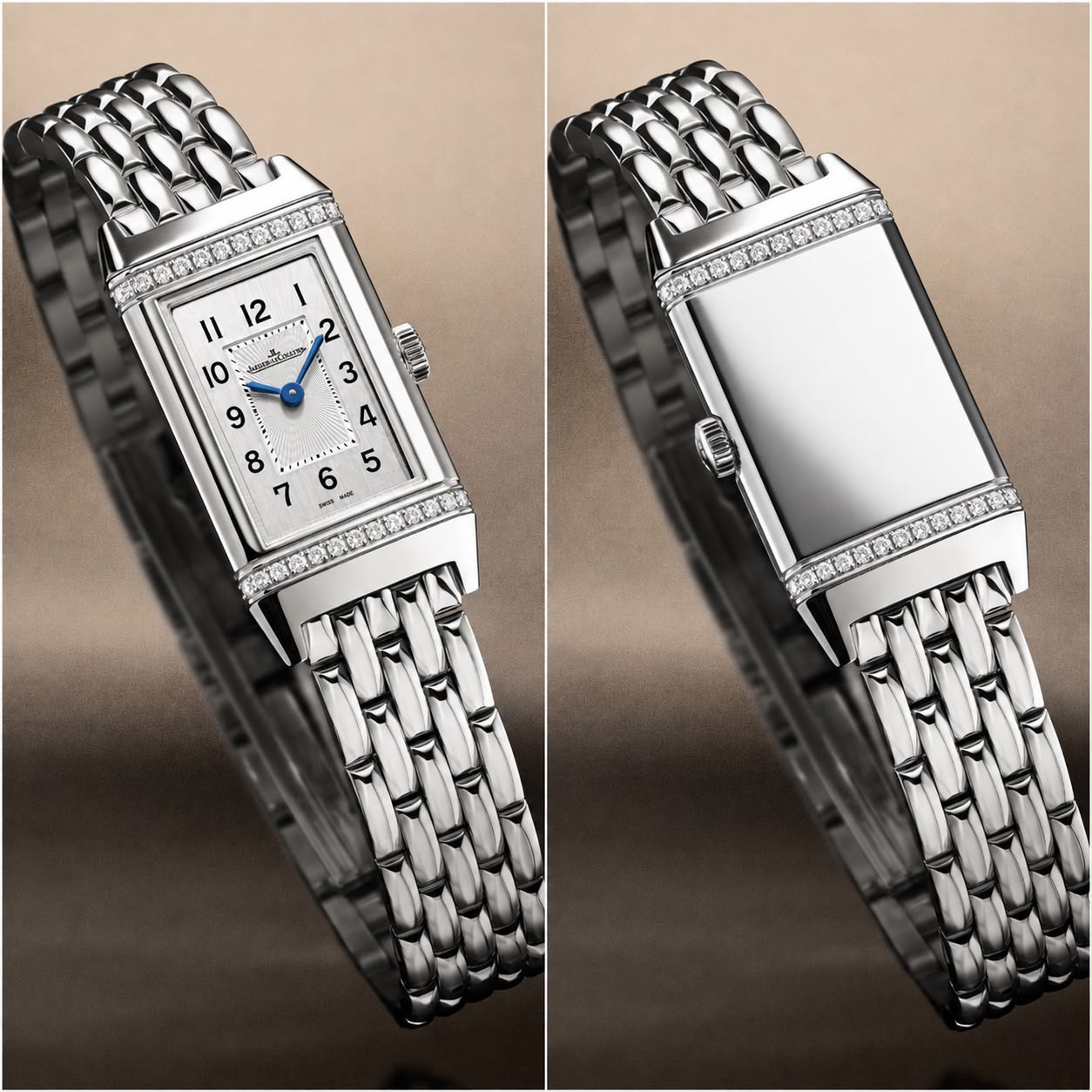 Jaeger-LeCoultre Reverso One Duetto Classic Silver