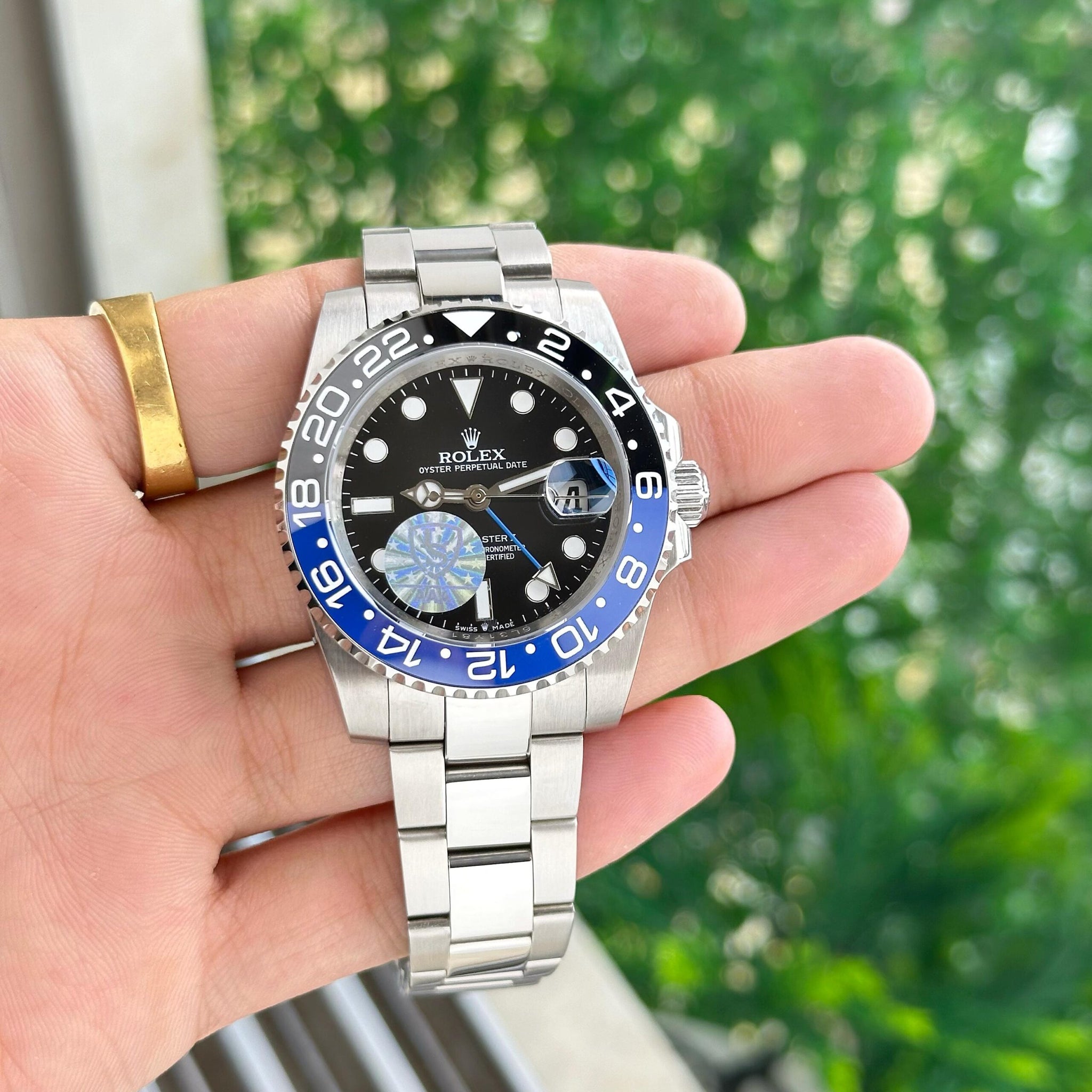 Rolex GMT Master II Batman Black &amp; Blue Automatic