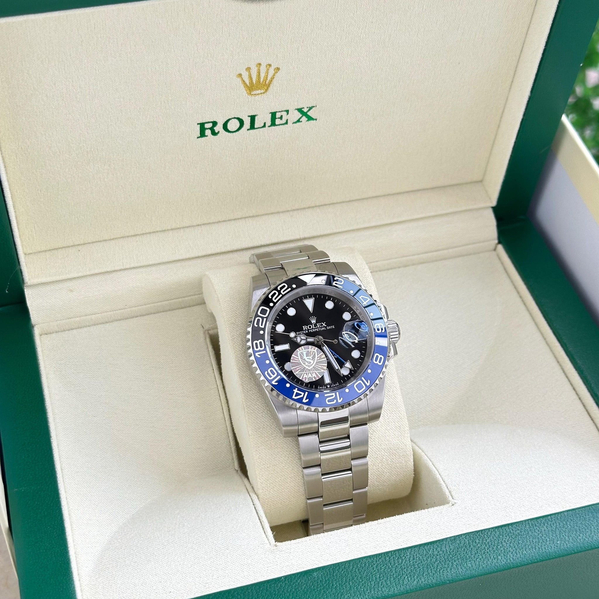 Rolex GMT Master II Batman Black &amp; Blue Automatic