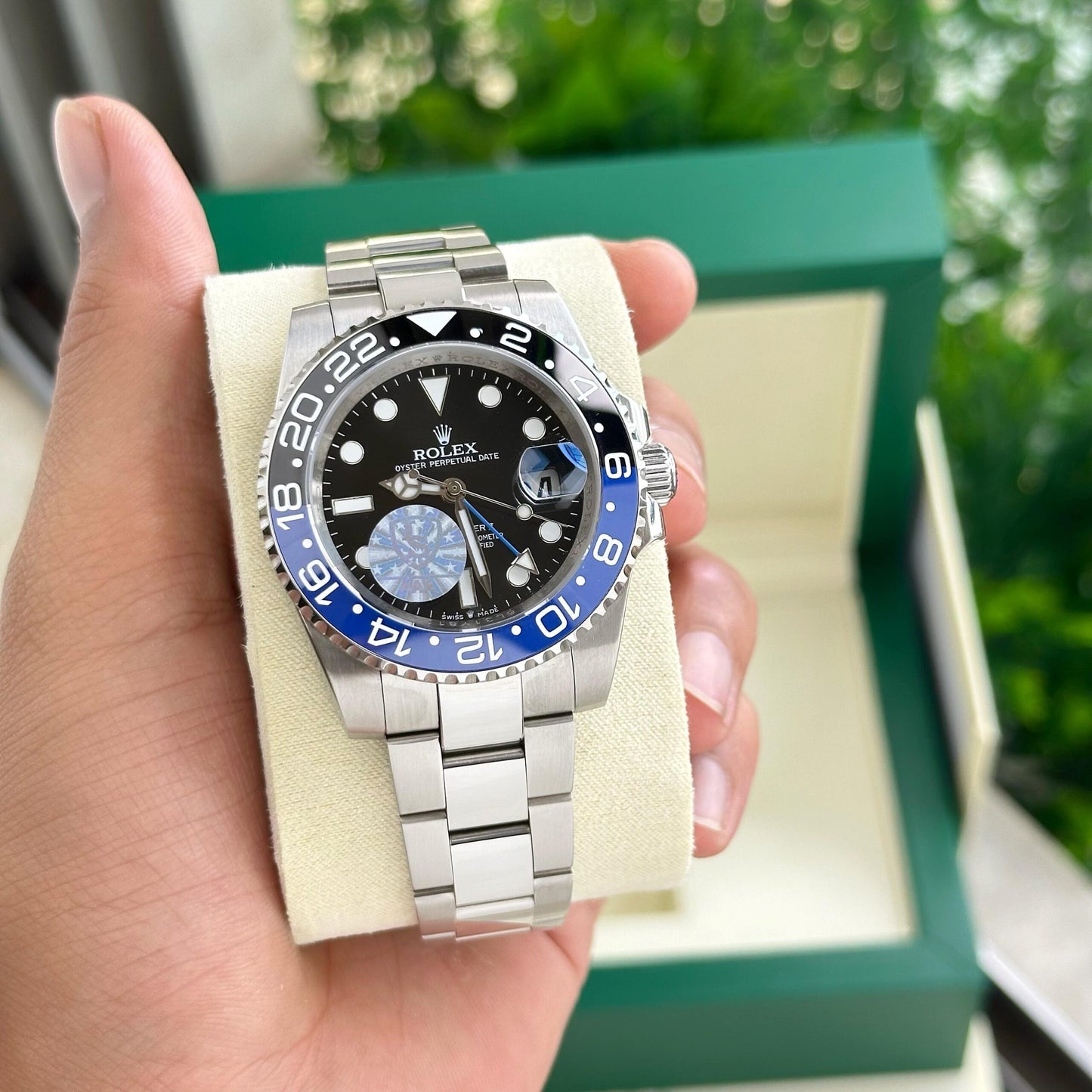 Rolex GMT Master II Batman Black &amp; Blue Automatic