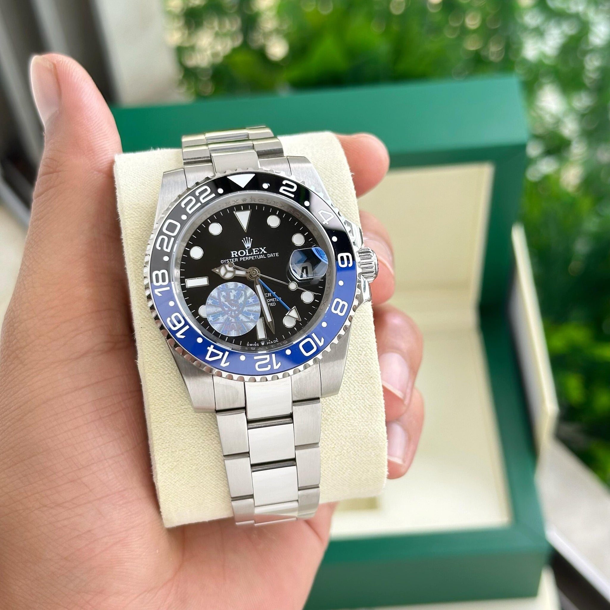 Rolex GMT Master II Batman Black &amp; Blue Automatic