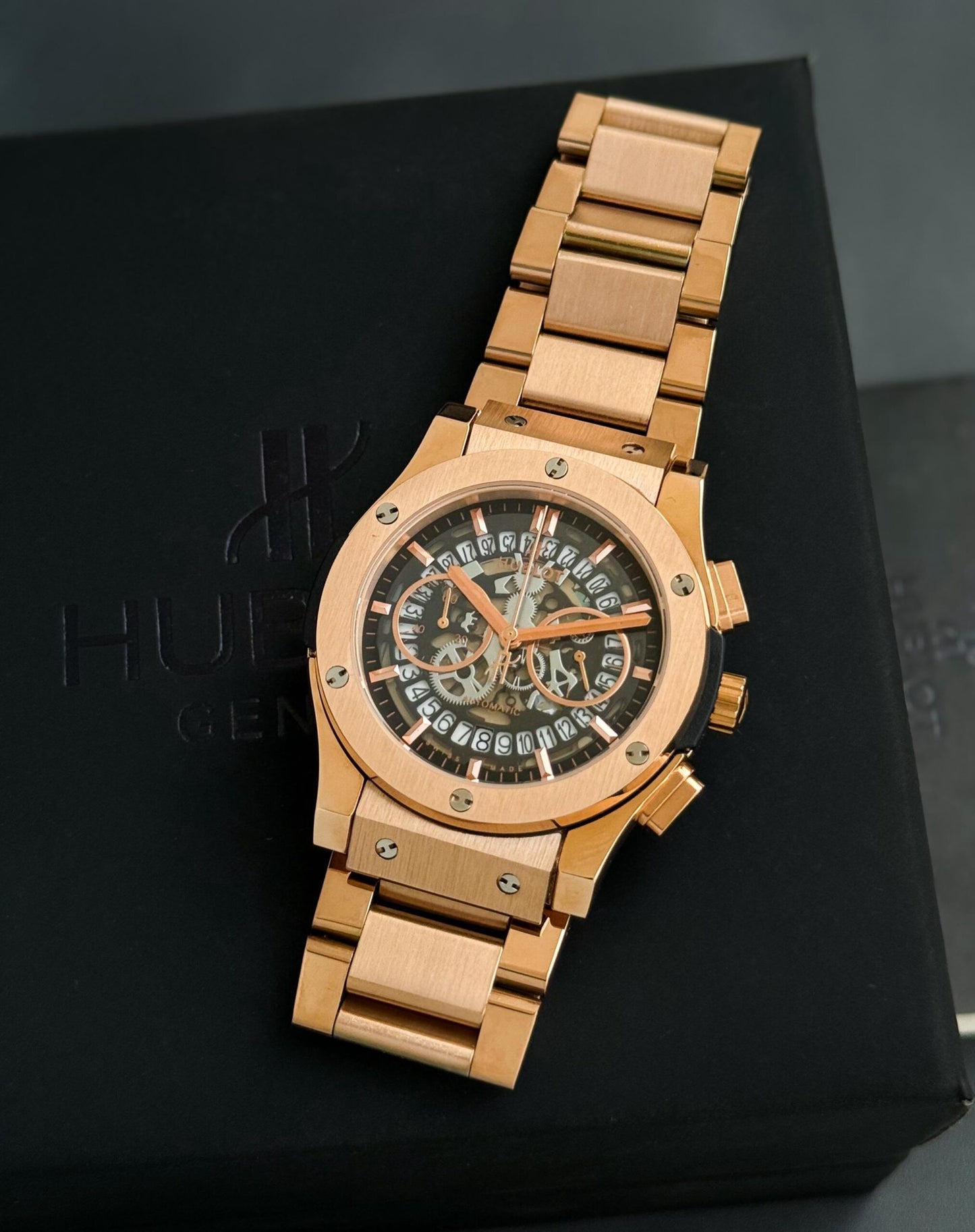 Hublot Big Bang Full Rose Gold Chronograph