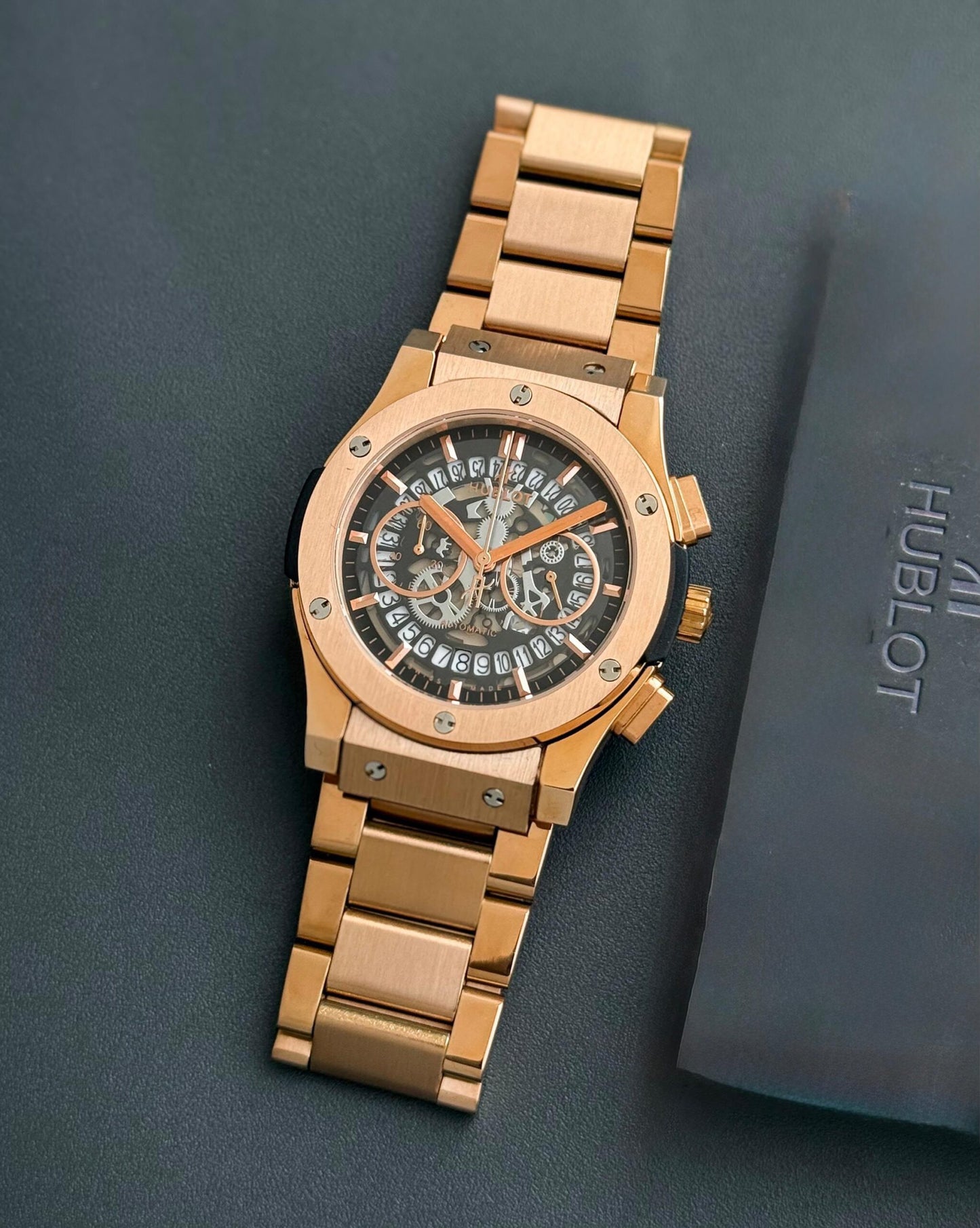 Hublot Big Bang Full Rose Gold Chronograph
