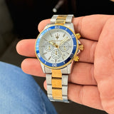 Maserati Lifestyle Chronograph Silver Gold