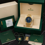 Rolex Oyster Perpetual Day &amp; Date Blue Dial