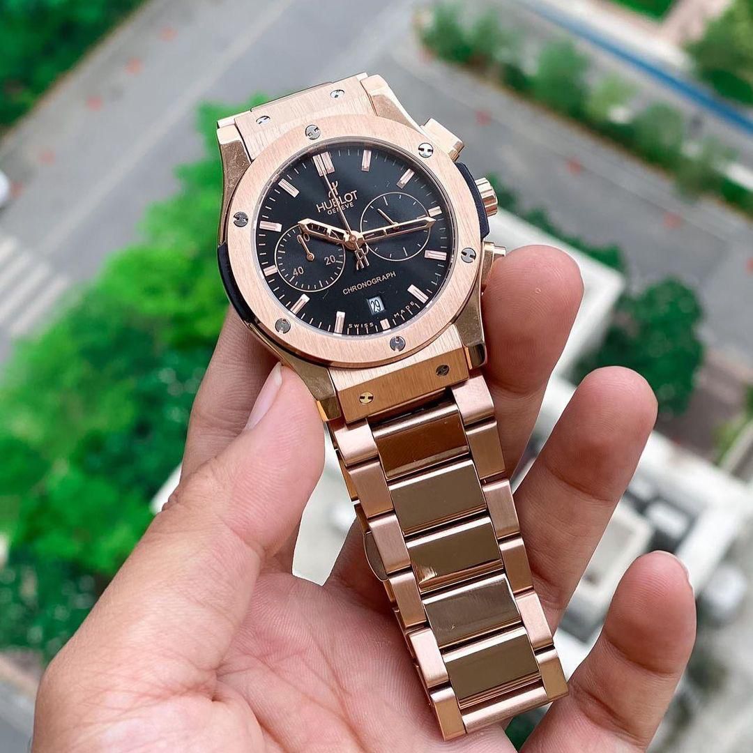 Hublot Big Bang Rose Gold Matte Chronograph