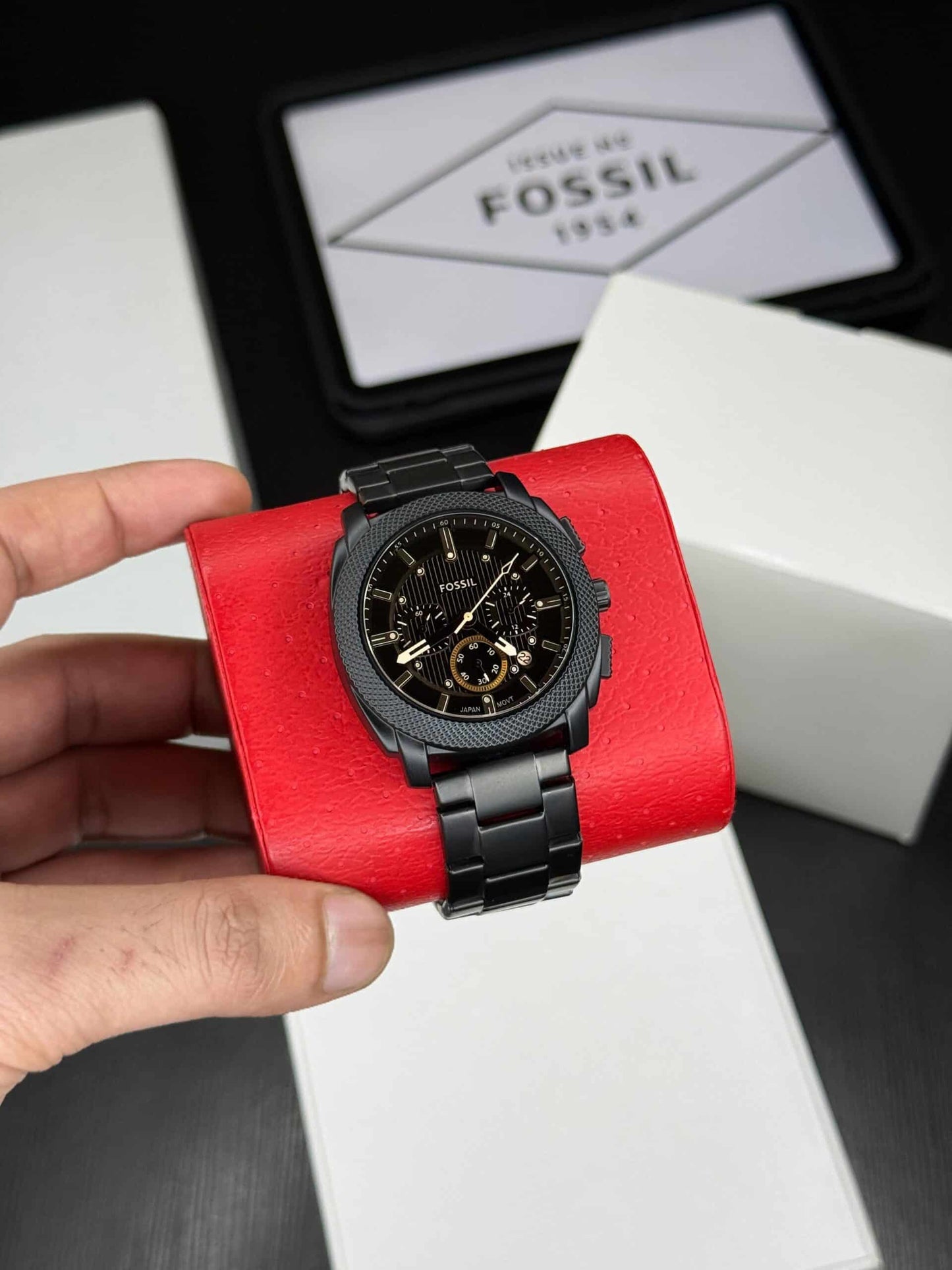 Fossil FS Black Dial Quartz