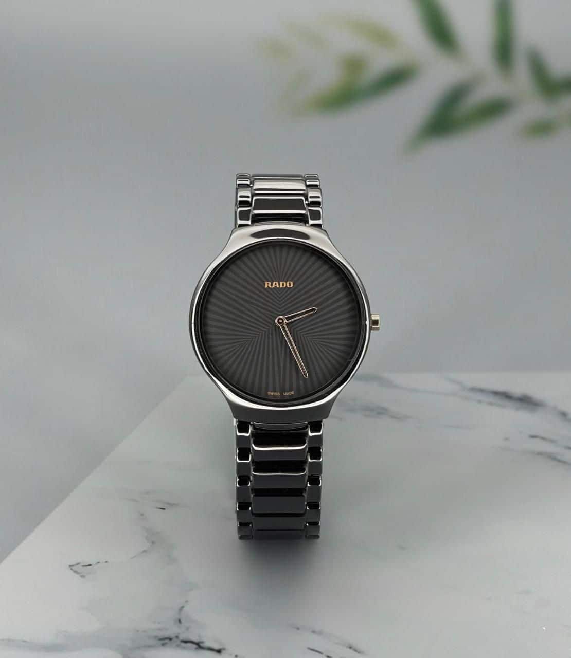 Rado True Thinline Great Gardens Black Ceramic