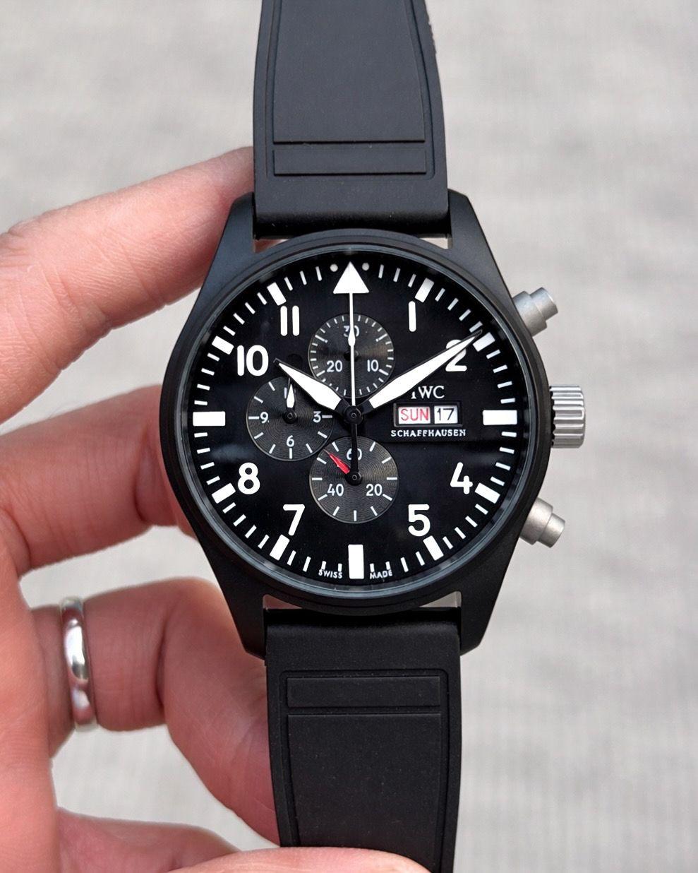 IWC Schaffhausen Top Gun Pilot’s Chronograph