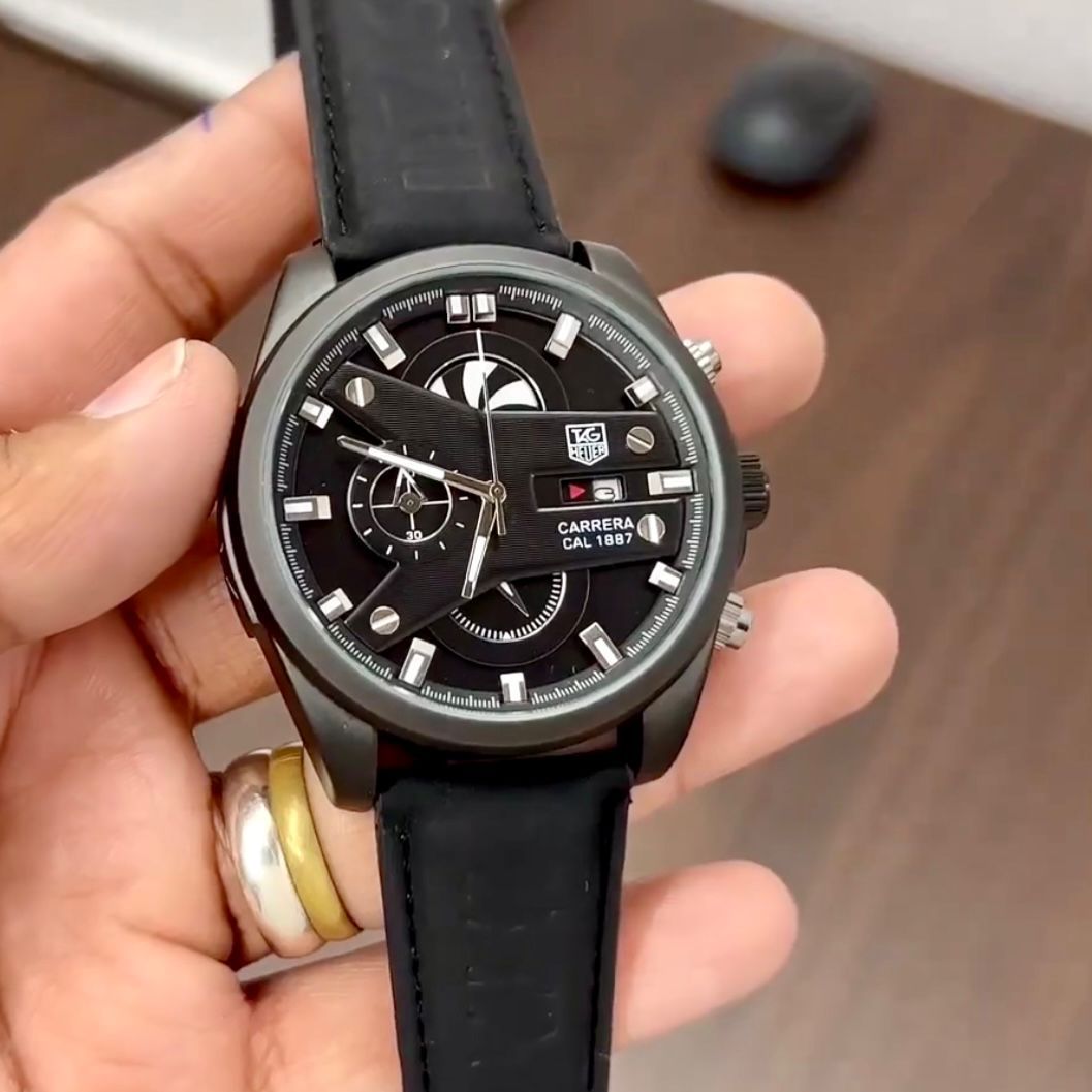 Tag Heuer CR7 Chronograph Black Dial