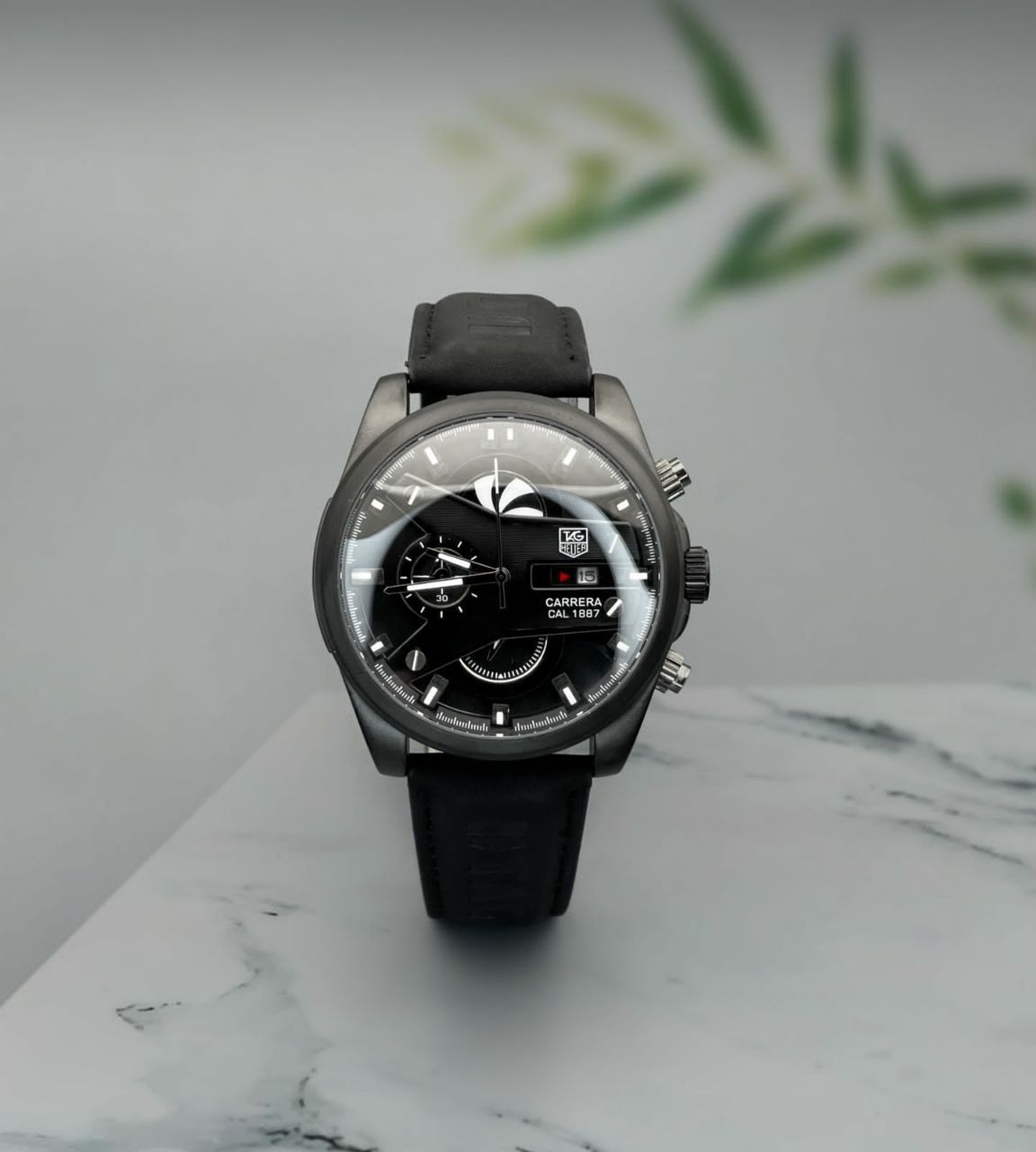 Tag Heuer CR7 Chronograph Black Dial