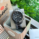 Fossil Grant FS4832 Black Chronograph