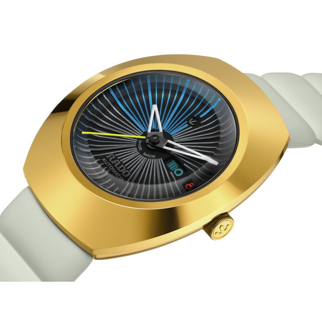 Rado Automatic Oval White Gold Edition