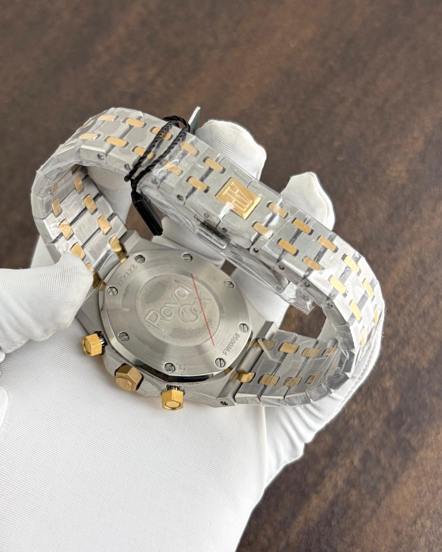 Audemars Piguet Two-Tone Green Dial Chronograph