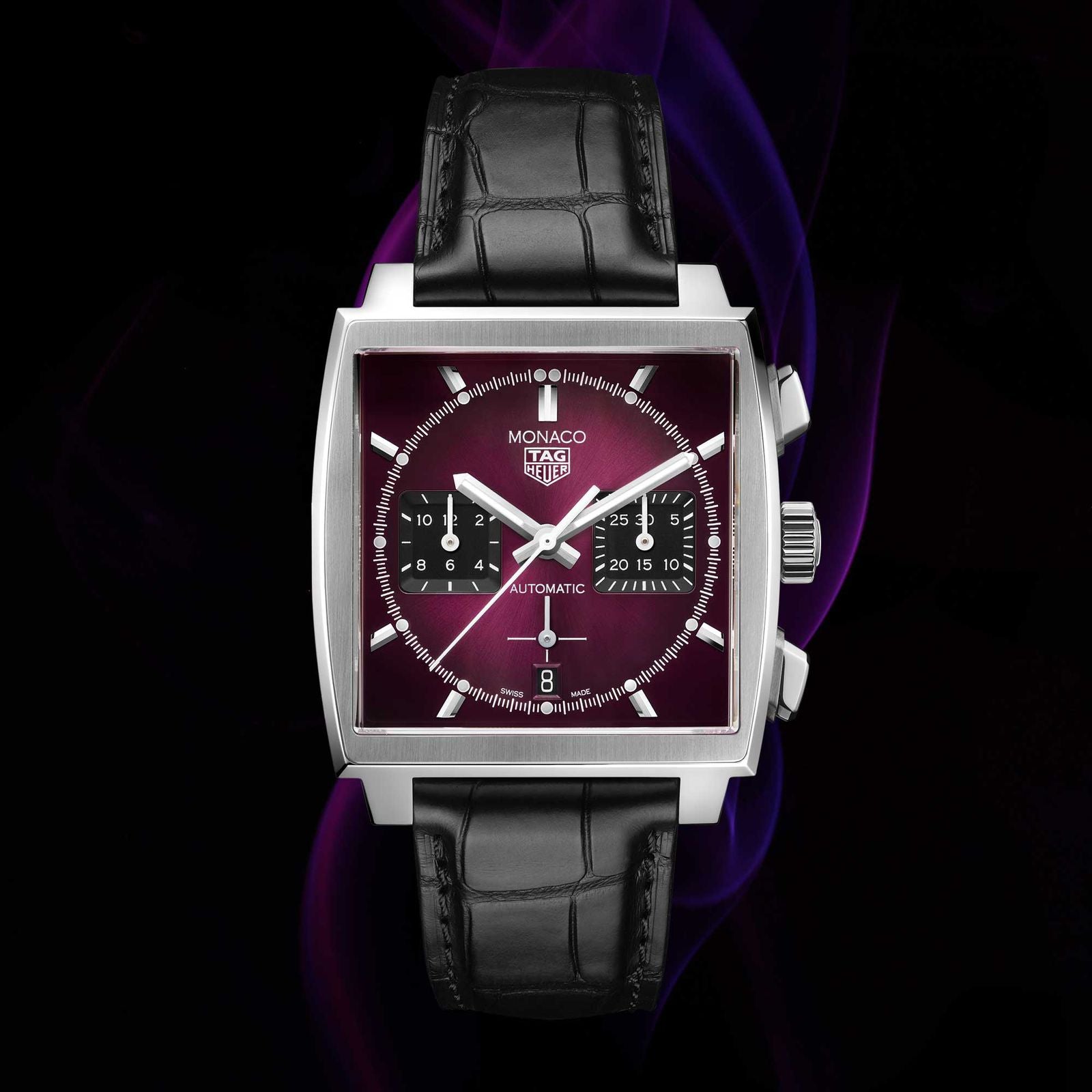 Tag Heuer Monaco Purple Sunray Dial