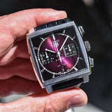 Tag Heuer Monaco Purple Sunray Dial