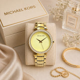 Michael Kors Crystal Parker Gold Quartz