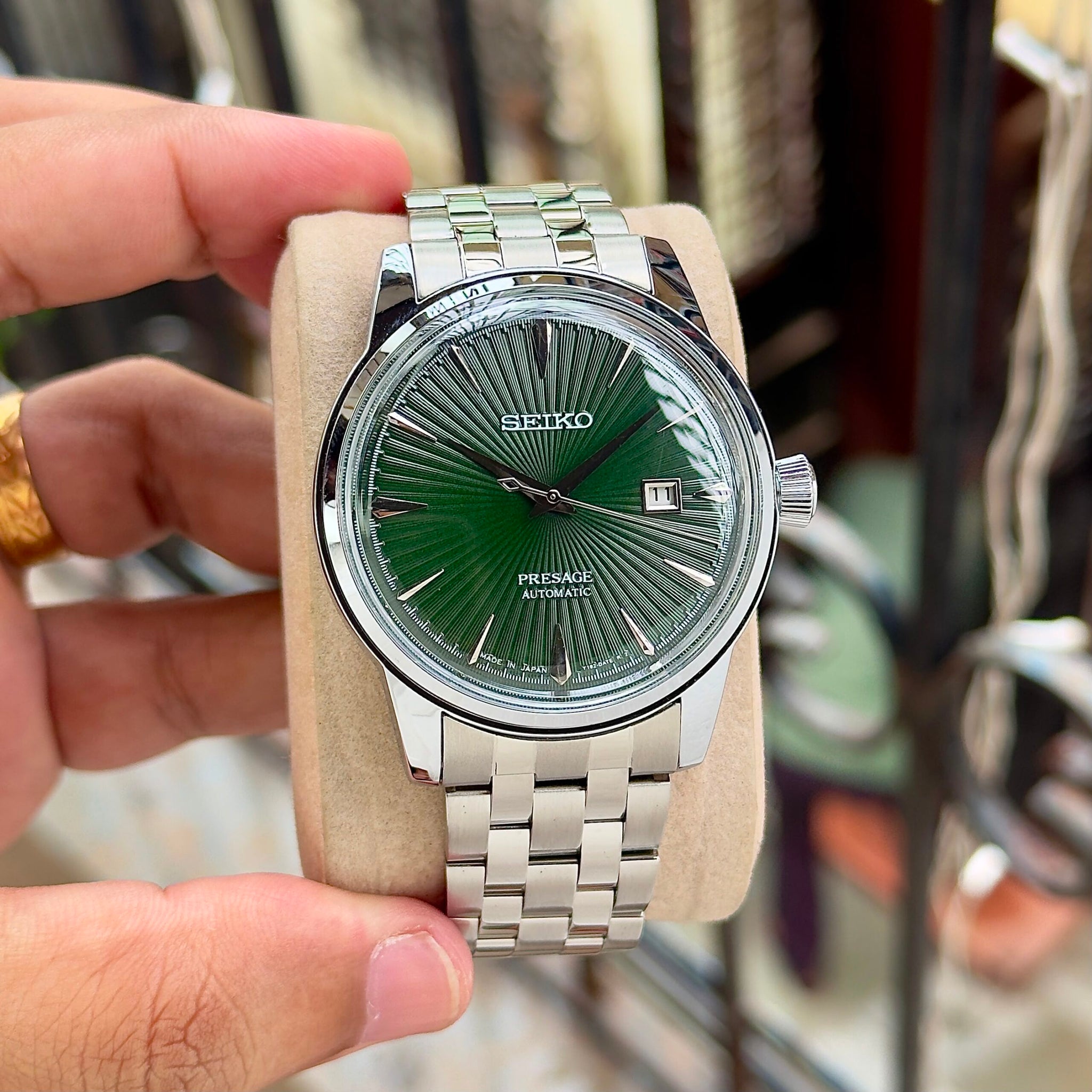 Seiko Presage Green Dial Automatic