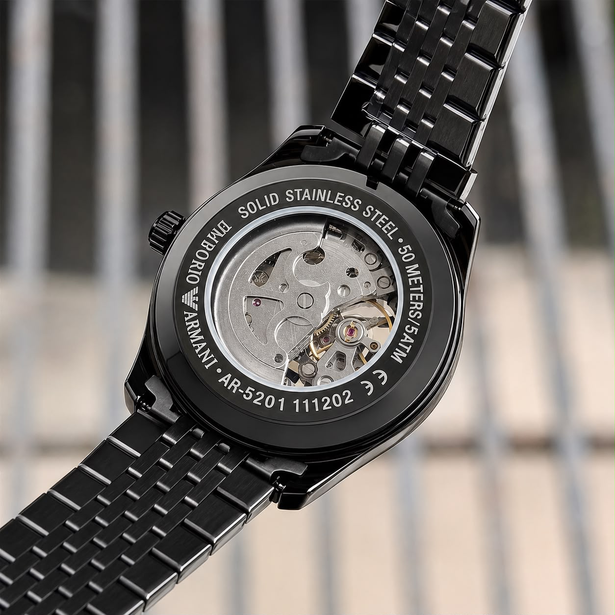 Armani Exchange Meccanico Skeleton Automatic