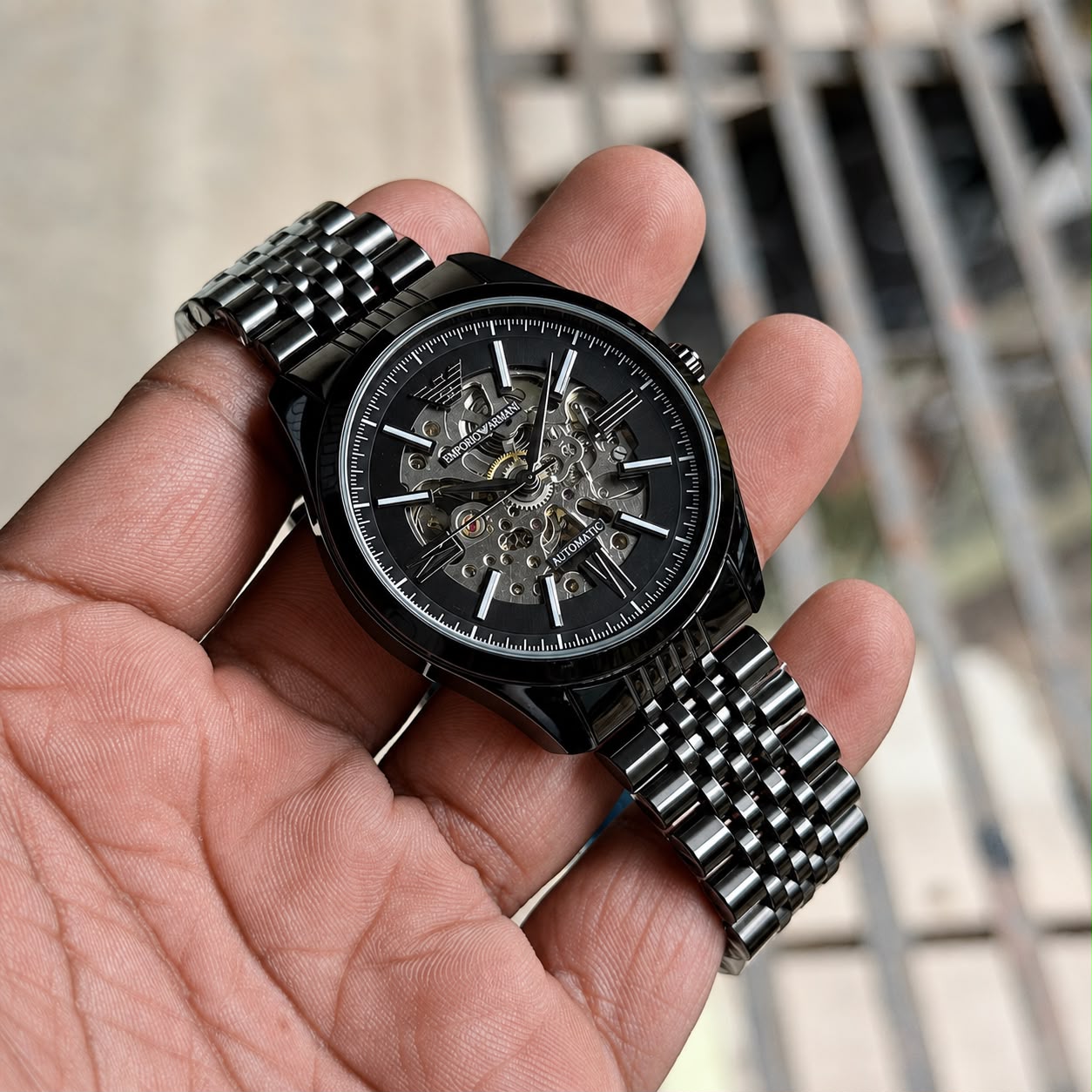 Armani Exchange Meccanico Skeleton Automatic