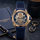 Jacob &amp; Co Epic X CR7 Blue Rose Gold Edition