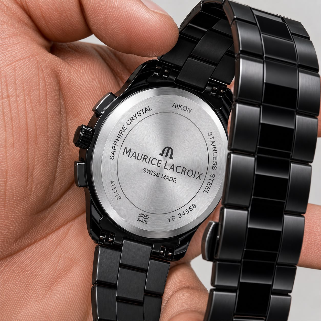Maurice &amp; Lacroix Black Chronograph