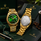 Rolex Oyster Perpetual Green Gold Day Date