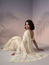 Pure Raspberry Silk Embroidered Saree with Leheriya Work and Sequin Border  Lightweight Festive Silk Saree with Blouse