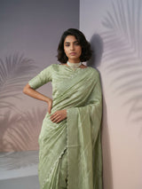 Pure Raspberry Silk Embroidered Saree with Leheriya Work and Sequin Border  Lightweight Festive Silk Saree with Blouse