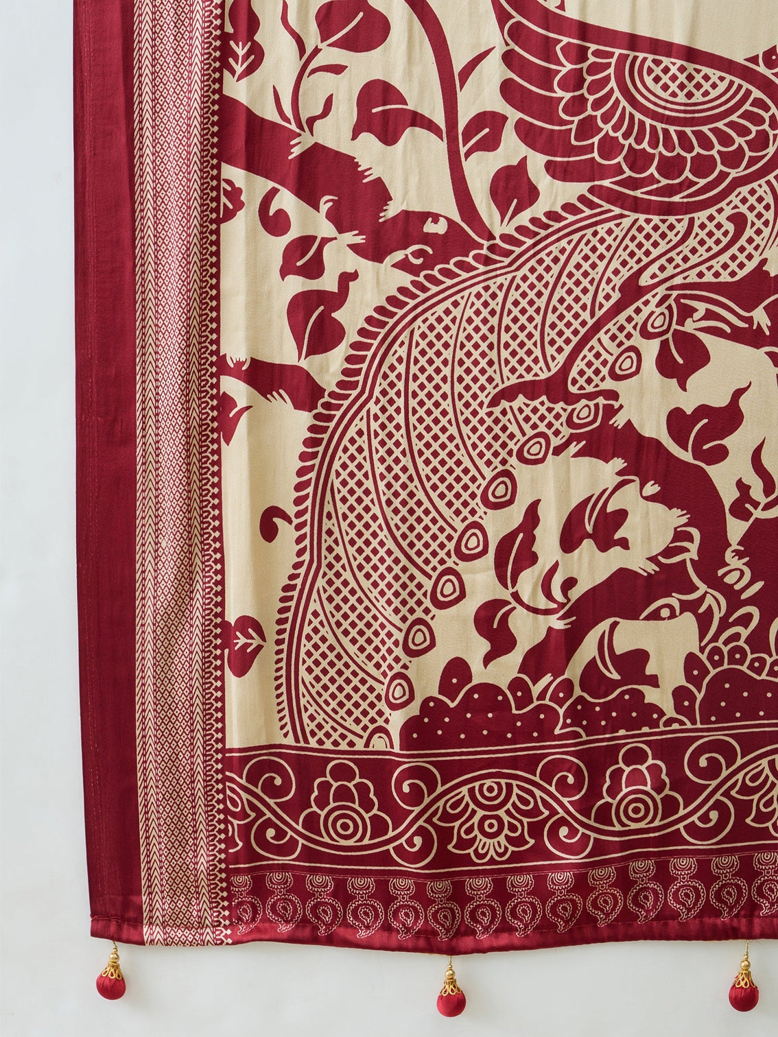 Aakriti Contemporary Semi Modal Saree for Special Occasions
