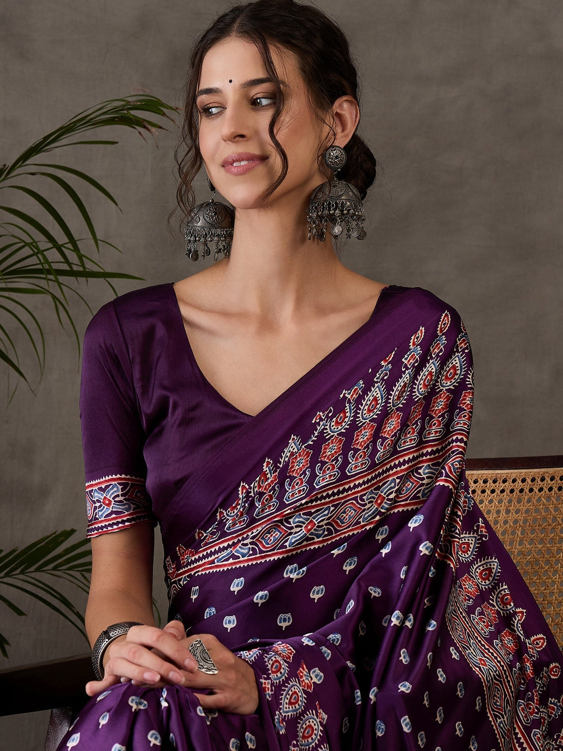 Aarohi Premium Semi Modal Saree for Festive Wear