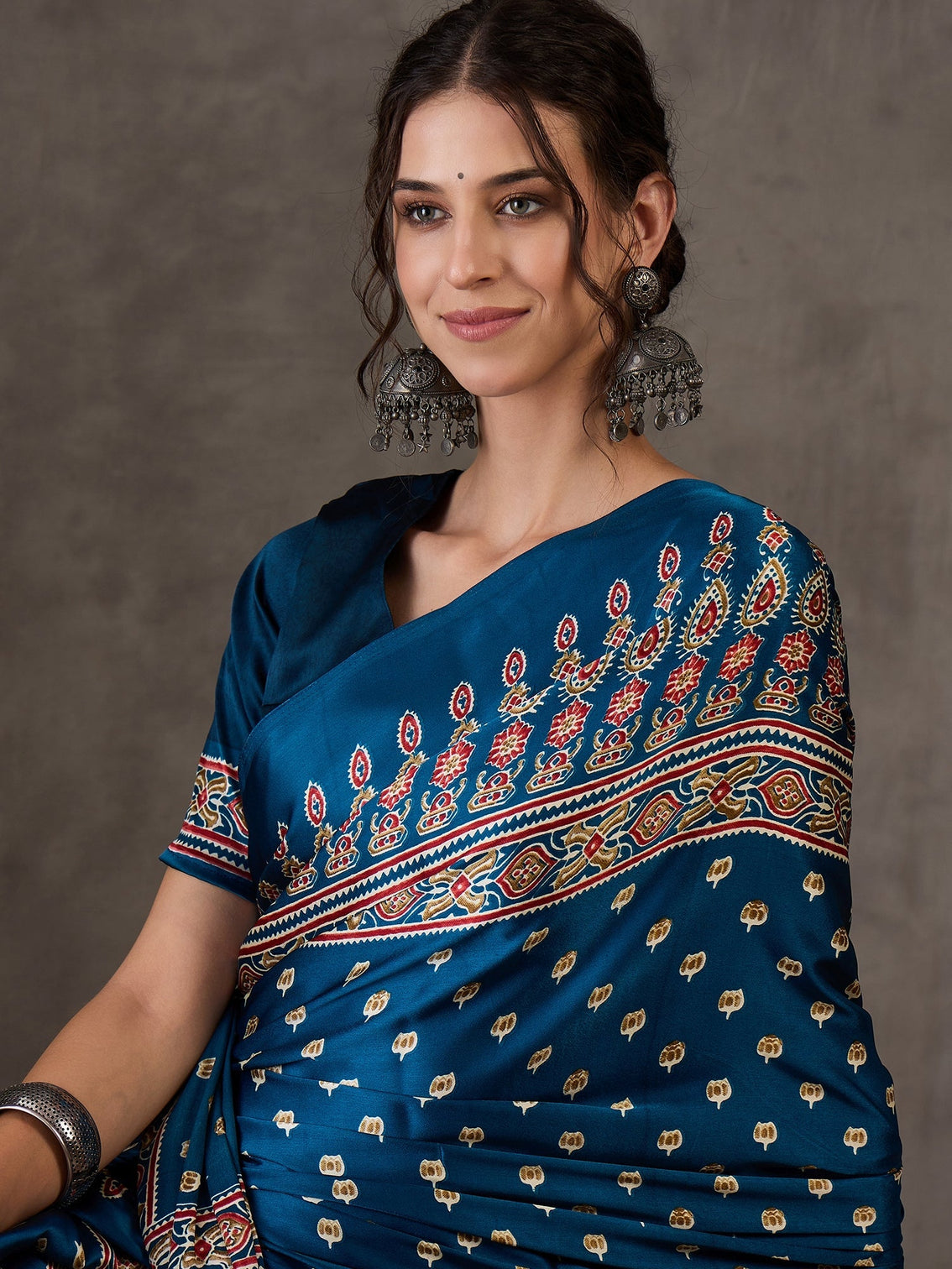 Aarohi Premium Semi Modal Saree for Festive Wear