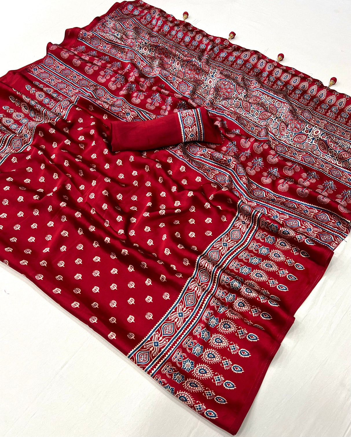 Aarohi Premium Semi Modal Saree for Festive Wear