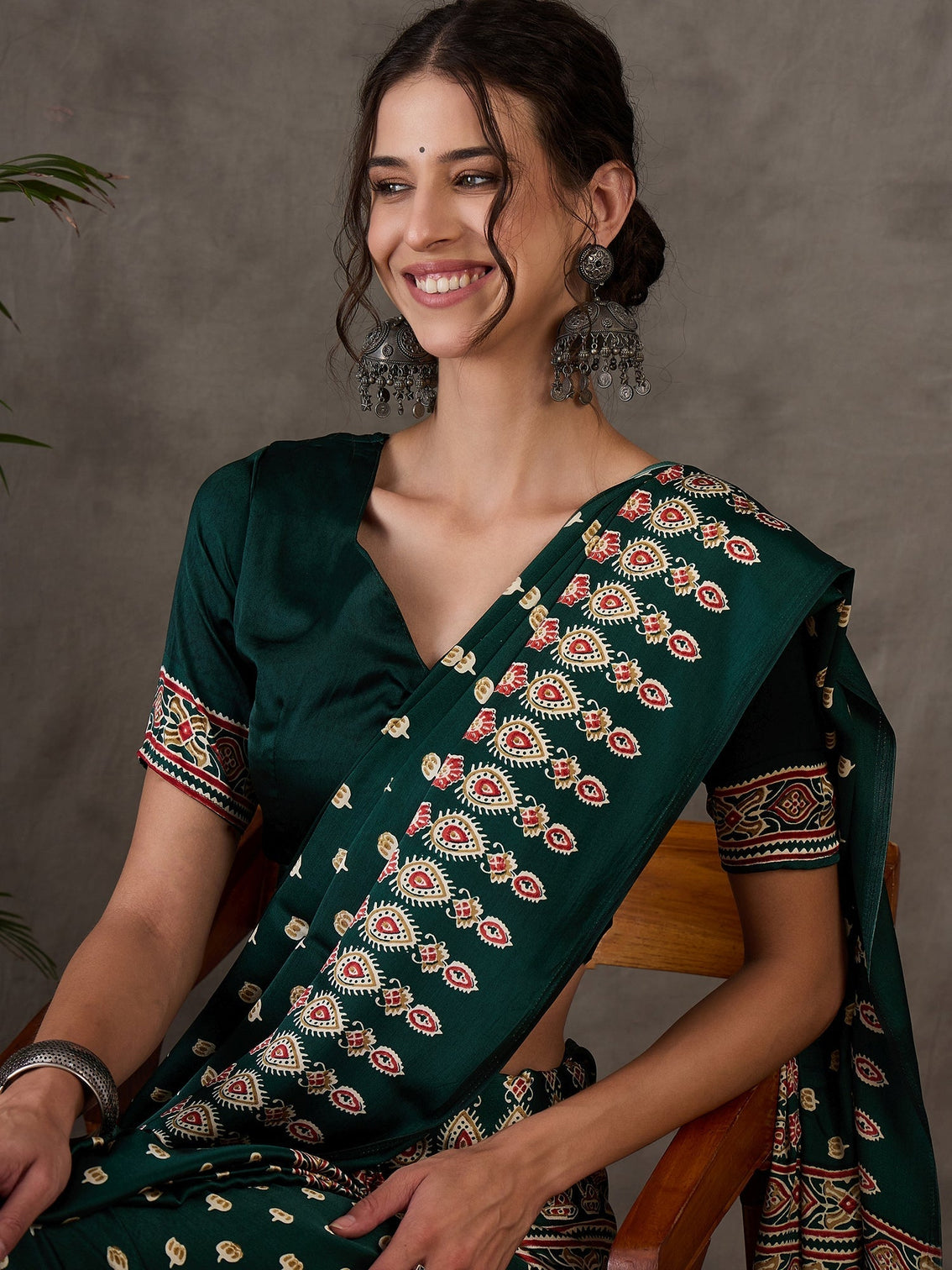 Aarohi Premium Semi Modal Saree for Festive Wear