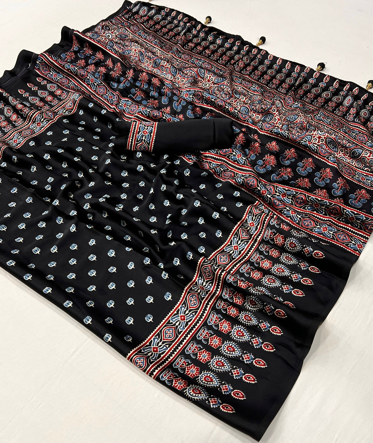 Aarohi Premium Semi Modal Saree for Festive Wear