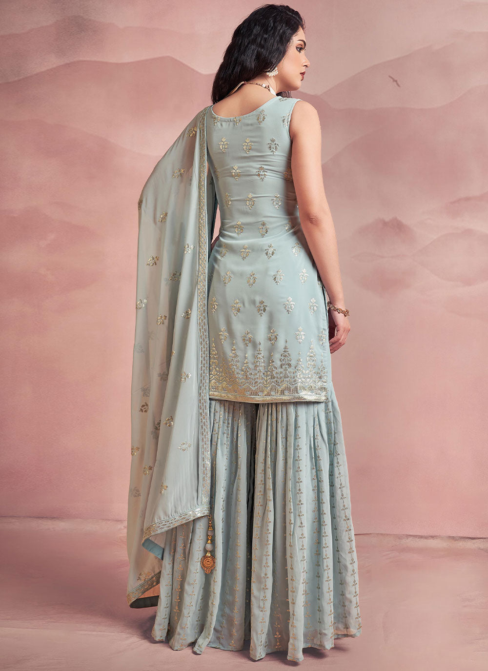 Georgette Designer Salwar Kameez