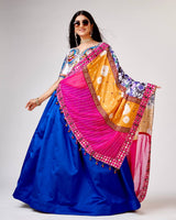 Blue Designer Chaniya Choli for Festive Elegance