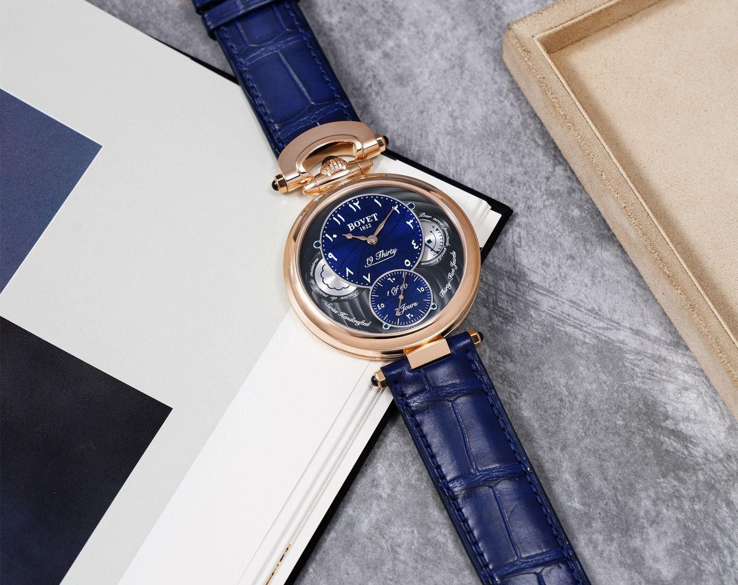 Branded BOVET 19Thirty Great Guilloché Watch