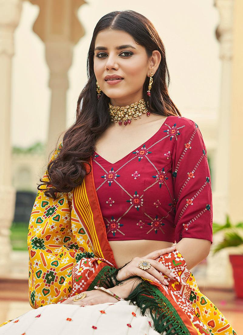 Designer Multi-Color Ghaghra Choli