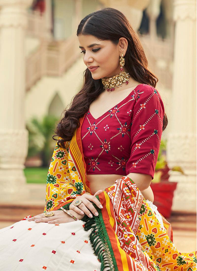 Designer Multi-Color Ghaghra Choli